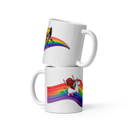 Taza Deadpool and Wolverine Rainbow Edition - Image 4