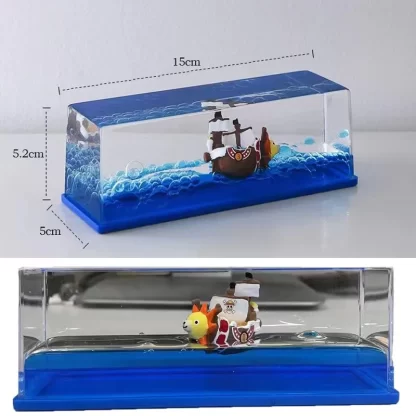 One Piece Ship Figure Luffy Thousand Sunny Ship Going Merry Boat Zoro Assembled Model Desktop Decorate Kid Birthday Gift - Image 2