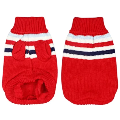 Small Cat Dog Sweater Pullover Winter Dog Clothes for Small Dogs Chihuahua Yorkies Puppy Jacket Pet Clothing Christmas - Image 5