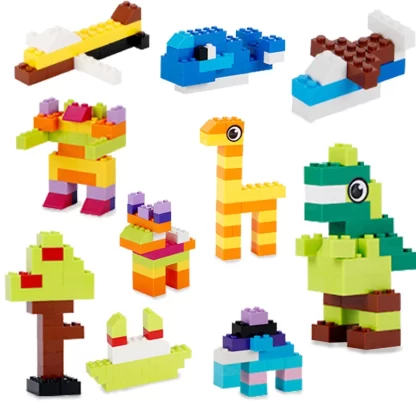 1000 Pieces DIY Creative Building Blocks Bulk Sets City Classic Bricks Assembly Brinquedos Educational Toys for Children - Image 4