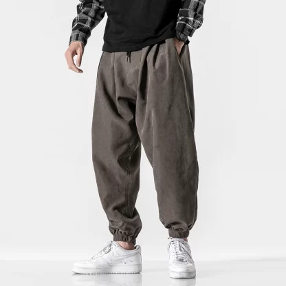 New Autumn Men's Black Pants Hip Hop Streetwear Fashion Jogger Harem Trousers Man Casual Sweatpants Male Pants Big Size M 5XL - Image 4