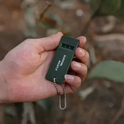 3-Frequency Whistle High Decibel Survival Whistle Portable Keychain Camping Hiking Emergency Survival Whistle Outdoor Tools - Image 5