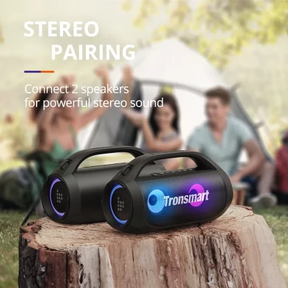 Tronsmart Bang SE Speaker Powerful Portable Speaker with Bluetooth 5.3, Portable Handle, 24-Hour Playtime, for Party, Camping - Image 6