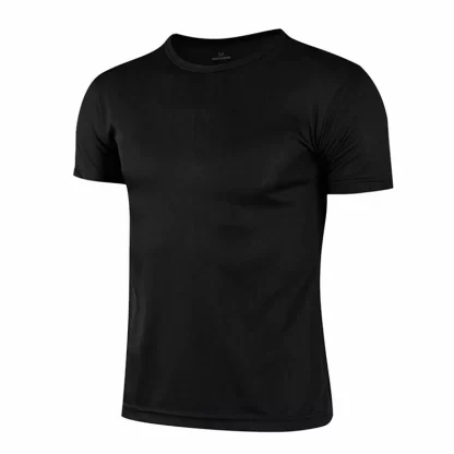 Multicolor Quick Dry Short Sleeve Sport T Shirt Gym Jerseys Fitness Shirt Trainer Running T-Shirt Men's Breathable Sportswear - Image 5