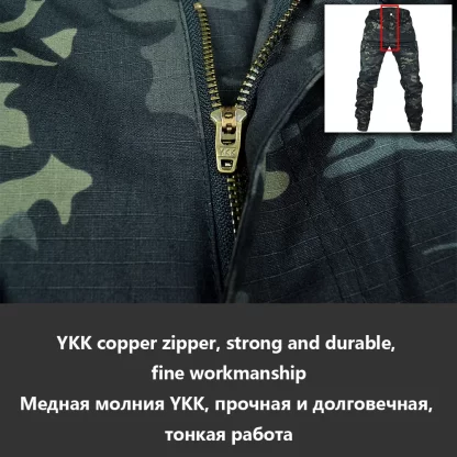 Mege Tactical Joggers Outdoor Ripstop Cargo Pants Working Clothing Hiking Trousers Men's Streetwear - Image 5