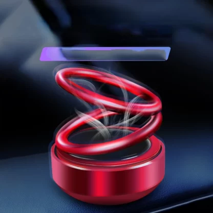 Car Perfume Double Ring Levitation Car Aromatherapy Ornaments Creative Accessories Aromatherapy