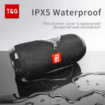 Bluetooth Speaker Portable Wireless Waterproof Loudspeaker - Image 2