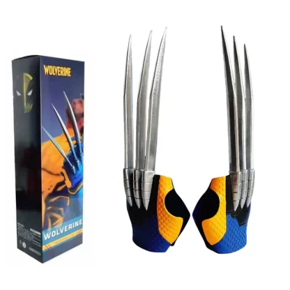 Deadpool 3 X-Men Origins：Wolverine Claw 1:1 Gloves Wearable Weapon Model Prop Anime Figure Birthday Gift