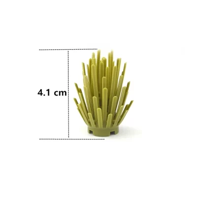 Hot sale City Parts Bush Tree Leaf Flower Green Grass Building Bricks Plants Blocks Figures Accessories Assemble Blocks Parts - Image 4