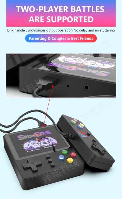 1/2 Players K5 Game Console Handheld Game Players Machine Console 500 Classic Games 2.4 Inch HD LCD Screen Portable Video Game - Image 6