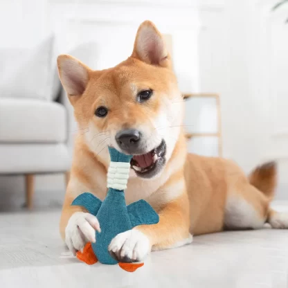 Pet Toys Geese Sound Bite Resistant Teeth Grinding Teeth Cleaning Dog Cat Pet Supplies - Image 4