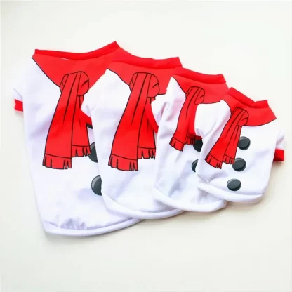 Christmas Dog Clothes New Year Pets Dogs Clothing For Small Medium Dogs Costume Chihuahua Pet Shirt Warm Dog Clothing Yorkshire - Image 2