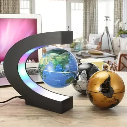 Magnetic Floating Levitation Globe LED World Map Electronic Antigravity Lamp Novelty Ball Light Home Decor Lamps Birthday Gifts - Image 2