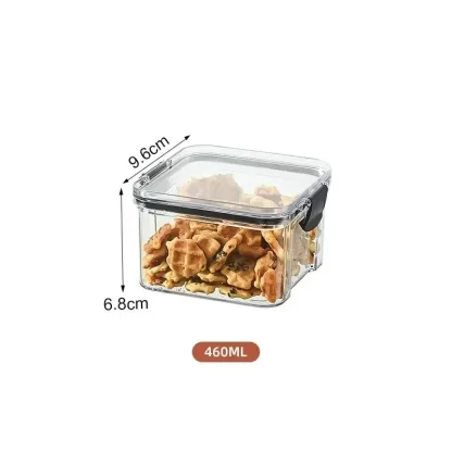 Kitchen Multigrain Snack Sealed Storage Box Dried Fruit Dried Goods Jar Drawer Storage Container Moisture Proof Box Plastic - Image 4