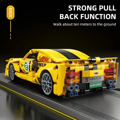 City Speed Car Building Blocks 451PCS Luxury Auto Racing Vehicle with Super Racers Bricks Toys for Children Boy Gift - Image 4