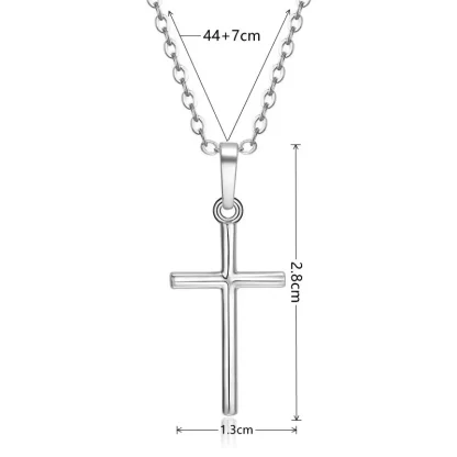 2pcs Necklace For Both Men And Women Alloy Necklace Fashion Trend Necklace Party Holiday Gift - Image 6