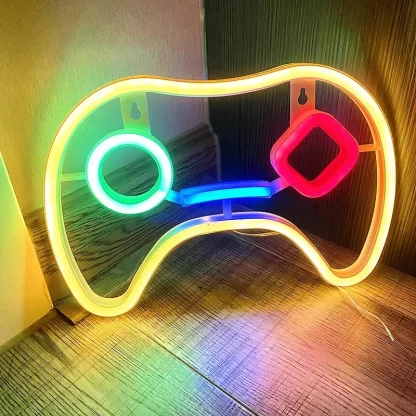 Neon Signs for Bedroom Wall Decor USB Powered Switch LED Neon Light for Game Room Living Room Teen Gamer Room Decoration - Image 4