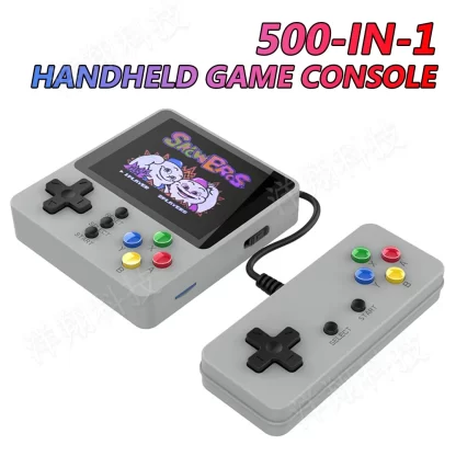 1/2 Players K5 Game Console Handheld Game Players Machine Console 500 Classic Games 2.4 Inch HD LCD Screen Portable Video Game - Image 3