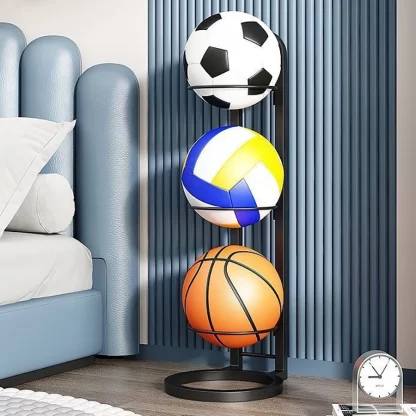 Indoor Children Basketball Storage Rack Put Ball Football Storage Basket Placed Rack Kindergarten Volleyball Stand Holder Space - Image 5