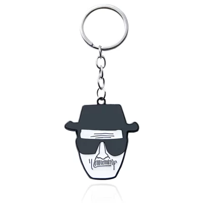 TV Breaking Bad Keychain Key Holder Walter White Key Chain Metal Keychain Pendant Charm Jewelry Backpack Bag Accessories