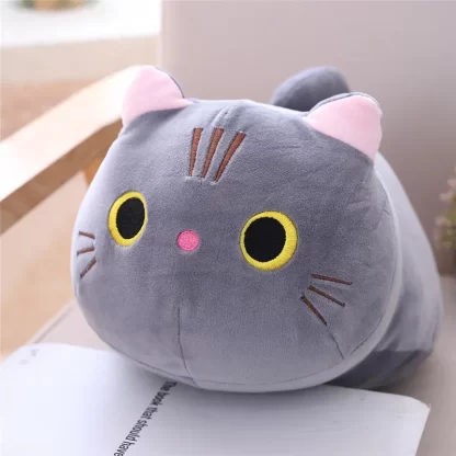 20cm Cute Soft Cat Plush Pillow Sofa Cushion Kawaii Plush Toy Stuffed Cartoon Animal Doll Lovely Gift - Image 5