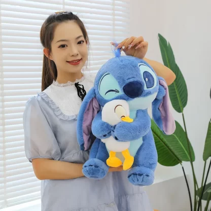 Disney Plush Doll Stitch Lilo Doll Cute Duck Stitch Plush Stuffed Toy Christmas Children's Birthday Gift Kawaii Decoration Toys - Image 5