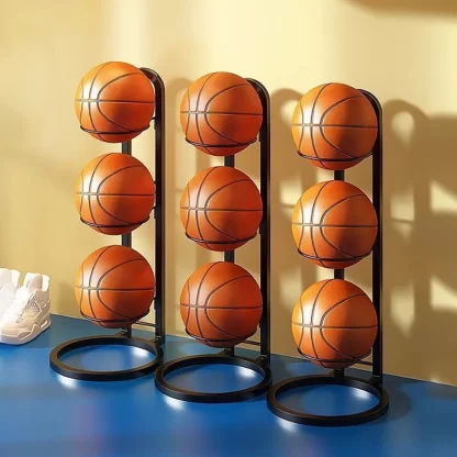 Indoor Children Basketball Storage Rack Put Ball Football Storage Basket Placed Rack Kindergarten Volleyball Stand Holder Space - Image 2