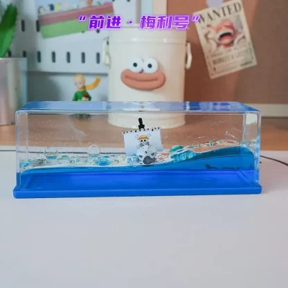 One Piece Ship Figure Luffy Thousand Sunny Ship Going Merry Boat Zoro Assembled Model Desktop Decorate Kid Birthday Gift - Image 4