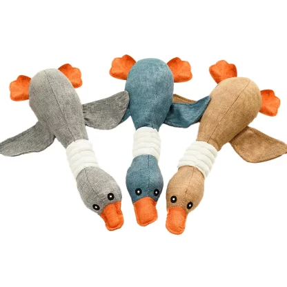 Pet Toys Geese Sound Bite Resistant Teeth Grinding Teeth Cleaning Dog Cat Pet Supplies - Image 6