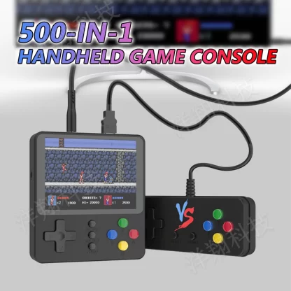 1/2 Players K5 Game Console Handheld Game Players Machine Console 500 Classic Games 2.4 Inch HD LCD Screen Portable Video Game - Image 2