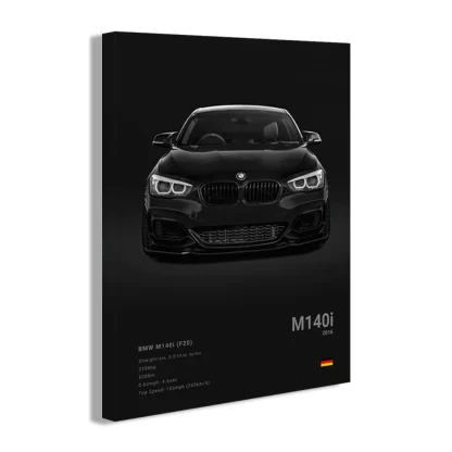 Famous Cars M5 918 GT3 Canvas Wall Art Print Poster G63 STO SLS Decorative Mural Modern Home Decor Birthday Gift Unframed - Image 2