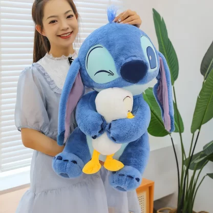 Disney Plush Doll Stitch Lilo Doll Cute Duck Stitch Plush Stuffed Toy Christmas Children's Birthday Gift Kawaii Decoration Toys - Image 3