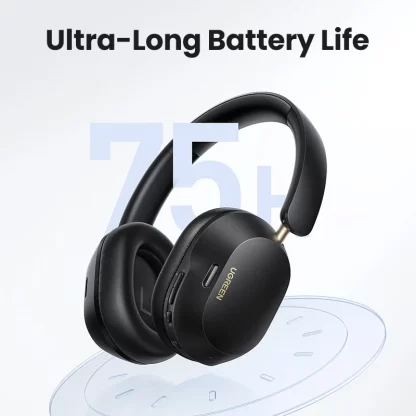 Choice Wireless Bluetooth Headphones 43dB Hybrid Active Noise Cancellation Hi-Res LDAC 75H Spatial Audio Headset Earphones - Image 6