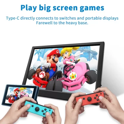 11.6 Inch Portable Monitor HDMI-Compatible Laptop second screen Gaming Extended Display For Switch/PS4/Xbox/Raspberry Pi - Image 6