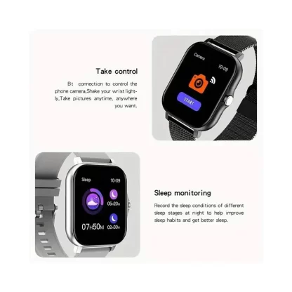 2024 Smart Watch Android Phone 1.44'' Inch Color Screen Bluetooth Call Blood Oxygen/Pressure Monitoring Smart Watch Women Men - Image 5