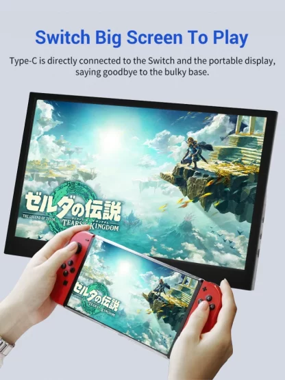 11.6 inch Portable monitor 1366X768 lcd display TFT gaming monitor for pc Raspberry Pi Laptop PS4 Xbox360 switch HDMI-Compatible - Image 6